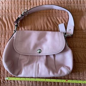 Coach brand new pink bag! Great for spring!